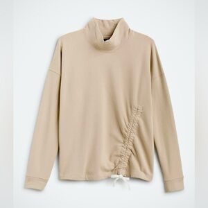 SATVA || Side-String Ruched Jumper in Stone Wash - SZ Medium ✨NWOT✨